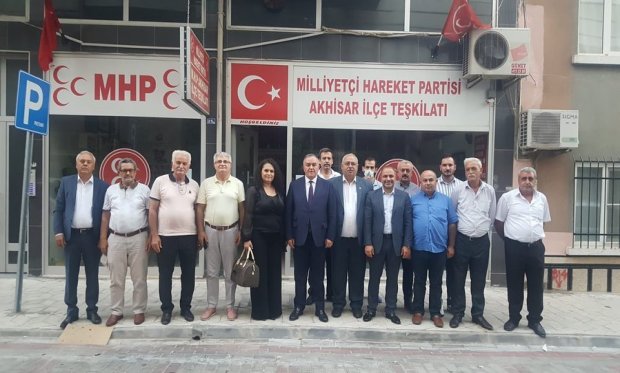 MHP Grup Başkanvekili ve Manisa Milletvekilimiz Sayın Erkan Akçay ile birlikte Akhisar ilçe teşkilatımızı ziyaret ettik.