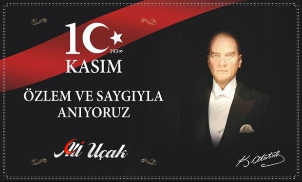 Gazi Mustafa Kemal Atatürk’ü, onun kahraman silah arkadaşlarını, aziz şehitlerimizi, ebediyete intikal eden tüm gazilerimizi rahmetle, minnetle ve saygı ile anıyoruz.